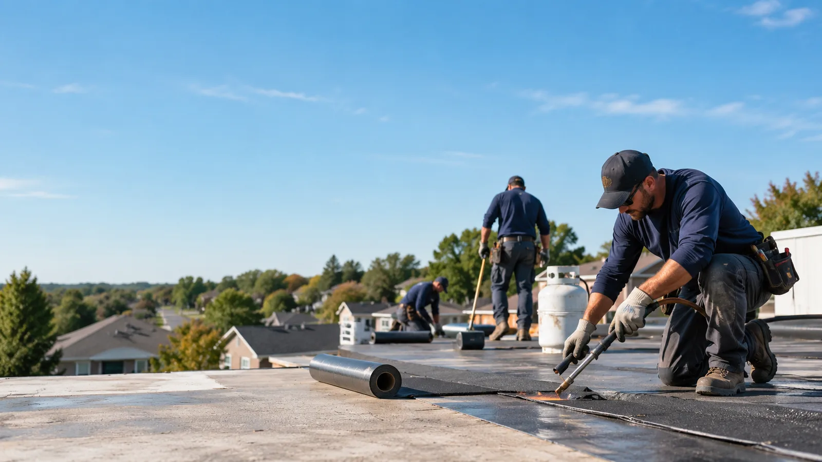 Flat Roof Leak Repair providers in Comins, MI